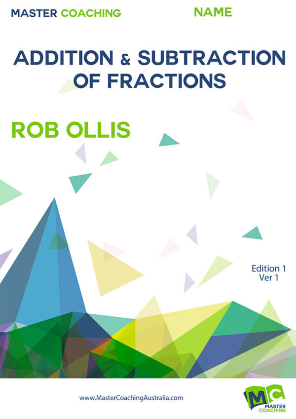 Addition Subtraction of Fractions