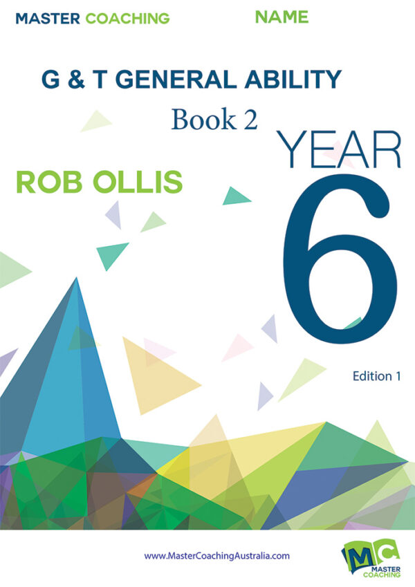 Gifted & Talented Year 6 Book2 Master Coaching Australia